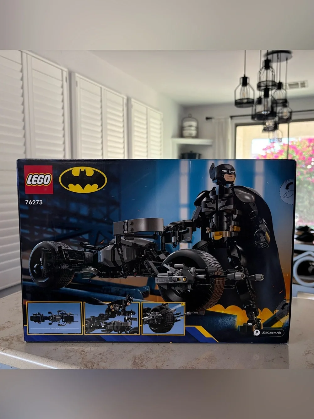 LEGO DC Batman #76273 Batman Figure & the Bat-Pod Bike: Dark Knight NIP